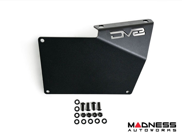 Ford Bronco Front License Plate Relocation Bracket Factory Bumper DV8